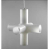 Vintage design Crosslight hanglamp wit